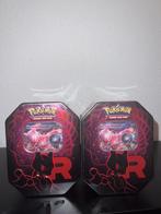 Pokémon TCG Team Rocket Mewtwo, Nidoking, Persian ex Tin, Ophalen of Verzenden, Nieuw, Overige typen
