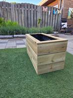 Geïmpregneerde  plantenbakken, Tuin en Terras, Bloembakken en Plantenbakken, Ophalen, Nieuw, Rechthoekig, Hout