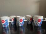 5 NIEUWE Douwe Egberts kopjes met huizen, Ophalen of Verzenden, Nieuw, Overige stijlen, Kop(pen) en/of Schotel(s)