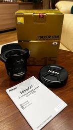 Nikon Nikkor AF-S 8-15mm Fisheye lens, Audio, Tv en Foto, Fotografie | Lenzen en Objectieven, Zo goed als nieuw, Groothoek Fisheye-lens