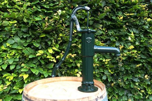 Handpomp, Waterpomp, groen, met aansluitset voor regenton, Tuin en Terras, Waterpompen, Nieuw, Handmatig, Regentonpomp, Ophalen of Verzenden