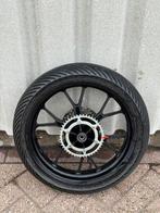 Achtervelg Derbi 17 inch 15 mm as | gietvelg, Ophalen of Verzenden, Gebruikt, Overige typen