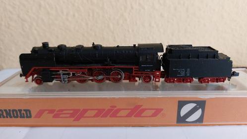 Stoomlocomotief met tender Arnold. Spoor N, Hobby en Vrije tijd, Modeltreinen | N-Spoor, Zo goed als nieuw, Locomotief, Gelijkstroom