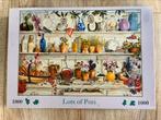 House of puzzles/HOP puzzel Lots of Pots, Hobby en Vrije tijd, Ophalen of Verzenden, Zo goed als nieuw
