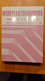 Werkplaatshandboek Honda Accord, Ophalen of Verzenden, Nieuw, Honda