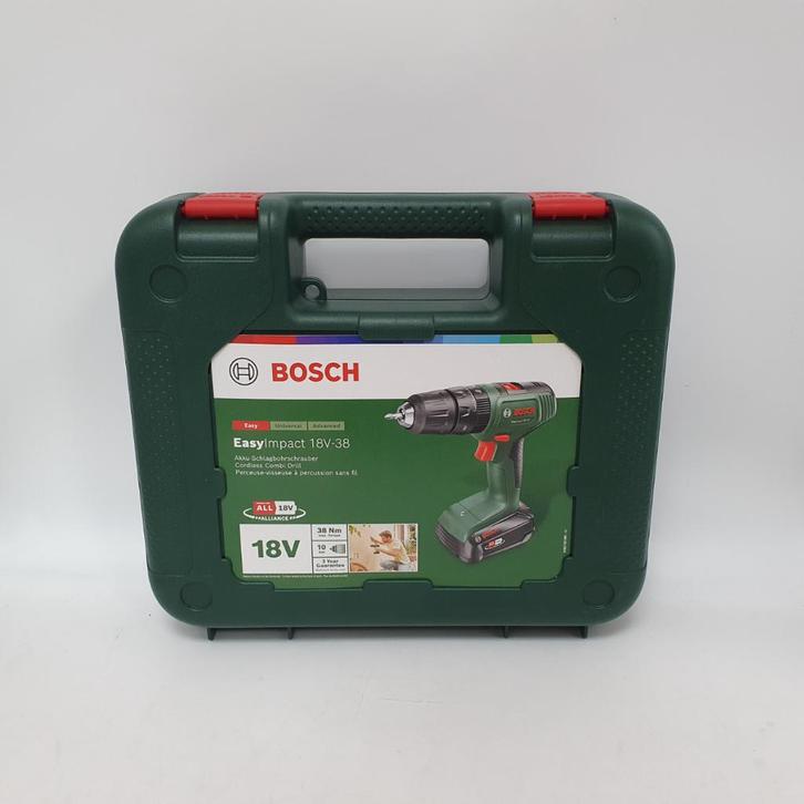 Bosch EasyImpact 18V-38 Accu Slagboormachine Nieuw in Seal!, Doe-het-zelf en Verbouw, Gereedschap | Boormachines, Nieuw, 600 watt of meer