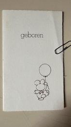 Geboortekaartje , Wouter 6-4-1993 , Mickey Mouse, Verzamelen, Ophalen of Verzenden, 1990 tot 2000, Geboortekaartje