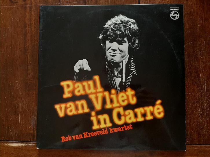 Dubbellp Paul van Vliet - In Carré (1977), Cd's en Dvd's, Vinyl | Nederlandstalig, Gebruikt, Levenslied of Smartlap, 12 inch, Ophalen of Verzenden