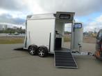 Sirius S80 Silver 2-paards Voorlaadbrug LED Buist Voorraad, Dieren en Toebehoren, Nieuw, 2-paards trailer, Ophalen, Aluminium