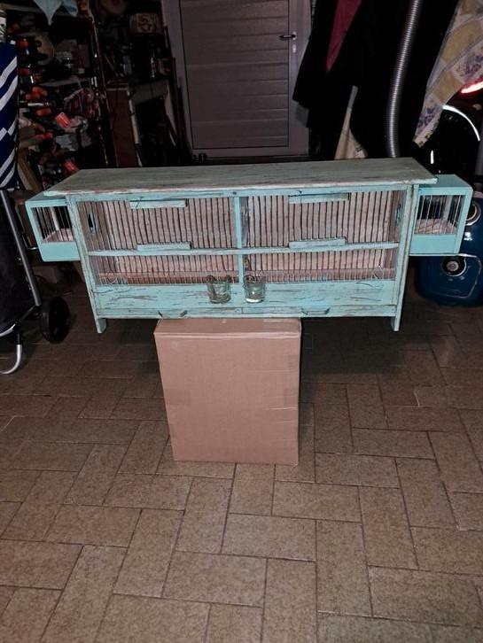 Vogel/broedkooitje antiek frans, Antiek en Kunst, Curiosa en Brocante, Ophalen of Verzenden