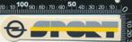 Sticker: Opel - Sport (1), Verzenden, Zo goed als nieuw, Auto of Motor