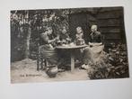 Nunspeet Een Koffiepraatje in Klederdracht 1913, Ophalen of Verzenden, Voor 1920, Gelopen, Gelderland