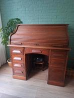 Antiek Eikenhouten Rolbureau, Ophalen, Gebruikt, Bureau