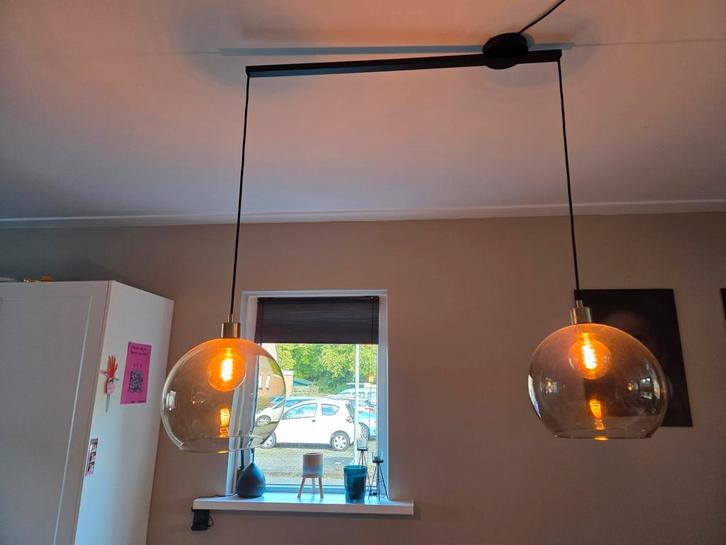 Eetkamer hanglamp, Huis en Inrichting, Lampen | Hanglampen, Zo goed als nieuw, Minder dan 50 cm, Ophalen