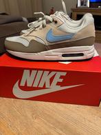 Nike Air Max 1 Light Bone Psychic Blue Maat 38, Blauw, Nieuw, Ophalen of Verzenden, Sneakers of Gympen