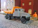 IFA G5 mulden-kipper kiepwagen - grijs/oranje - SES DDR, Ophalen of Verzenden, Nieuw, Bus of Vrachtwagen, Herpa