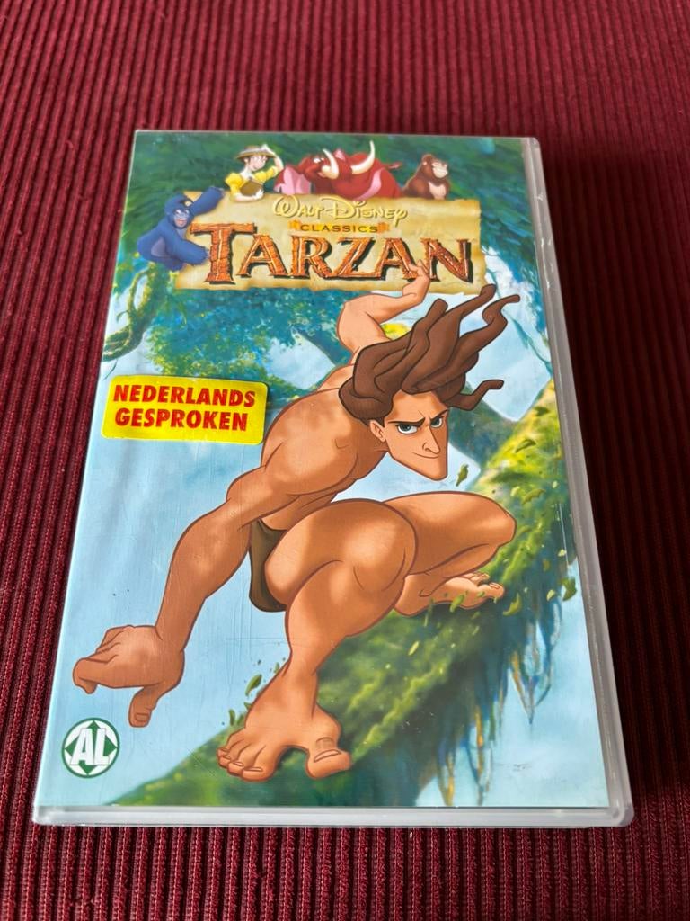 Disney VHS : Tarzan, Alle leeftijden, Ophalen, Zo goed als nieuw