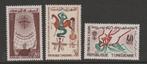 TSS Kavel 810299 Tunesië  Pf  minr 592-594 malaria, Postzegels en Munten, Postzegels | Afrika, Ophalen, Tunesië, Postfris