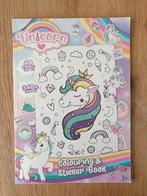 Kleur- en sticker boeken eenhoorn, Ophalen of Verzenden, Nieuw, Papier, Schets- of Tekenboek
