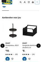 Elementen voor ikea Enhet keukenkast, Zwart, Zo goed als nieuw, Minder dan 100 cm, 25 tot 50 cm