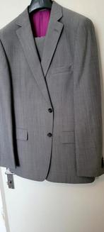 Lichtgrijs zomerpak van de Bijenkorf, Kleding | Heren, Kostuums en Colberts, Maat 52/54 (L), Verzenden, Bijenkorf, Nieuw