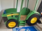 Tractor bed, uniek en zeer degelijk, Ophalen, 85 tot 100 cm, Zo goed als nieuw, Matras
