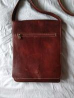 Manufactus handgemaakte Italiaanse leren tas, Overige merken, Bruin, Ophalen of Verzenden, Zo goed als nieuw