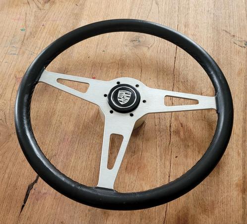 Oud sportstuur Porsche 911 38cm prachtig stuur imet knop, Auto-onderdelen, Overige Auto-onderdelen, Porsche, Ophalen of Verzenden