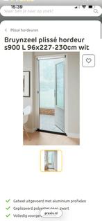 Plissé Hordeur Bruynzeel Wit - Nieuw in doos, Doe-het-zelf en Verbouw, Deuren en Horren, Ophalen, 80 tot 100 cm, 215 cm of meer