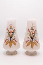 19e-eeuwse vazen, opaline glas, Ophalen of Verzenden
