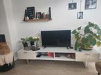 NU Of NOOIT! Modern wit wand/tv-meubel, Ophalen, Gebruikt, 200 cm of meer, Minder dan 100 cm