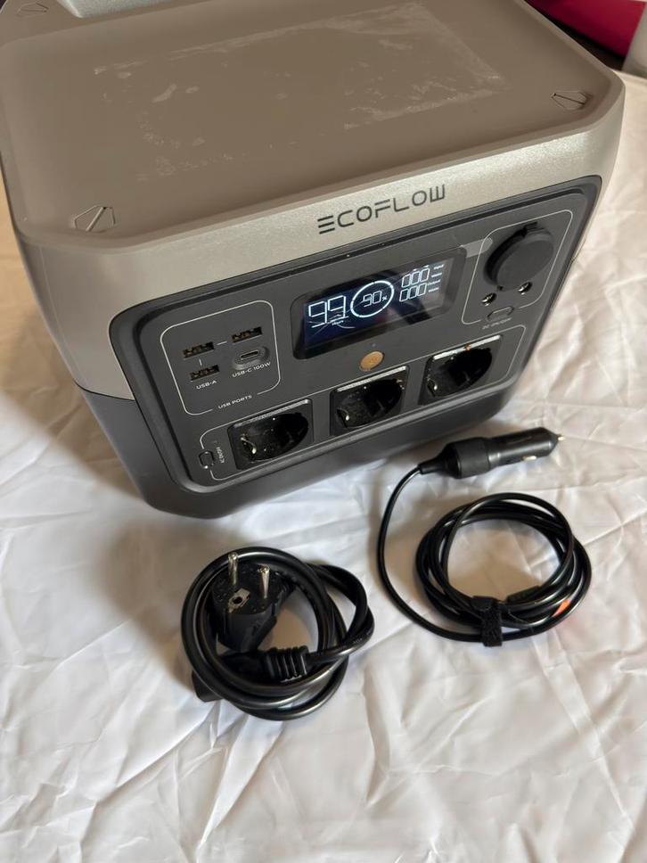 EcoFlow River 2 Pro Power Station (768Wh), Telecommunicatie, Powerbanks, Zo goed als nieuw, Ophalen of Verzenden