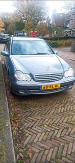 Mercedes-Benz C-Klasse 1.8 C180 Kompr Combi AUT 2005 Grijs, Auto's, Automaat, Achterwielaandrijving, 74 €/maand, 1796 cc