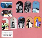 9572) pinguins labeltje(s), 15 cent per stuk, Ophalen of Verzenden, Zo goed als nieuw