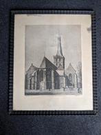 Pentekening Jan van Schaffelaar toren te Barneveld, Antiek en Kunst, Kunst | Etsen en Gravures, Ophalen
