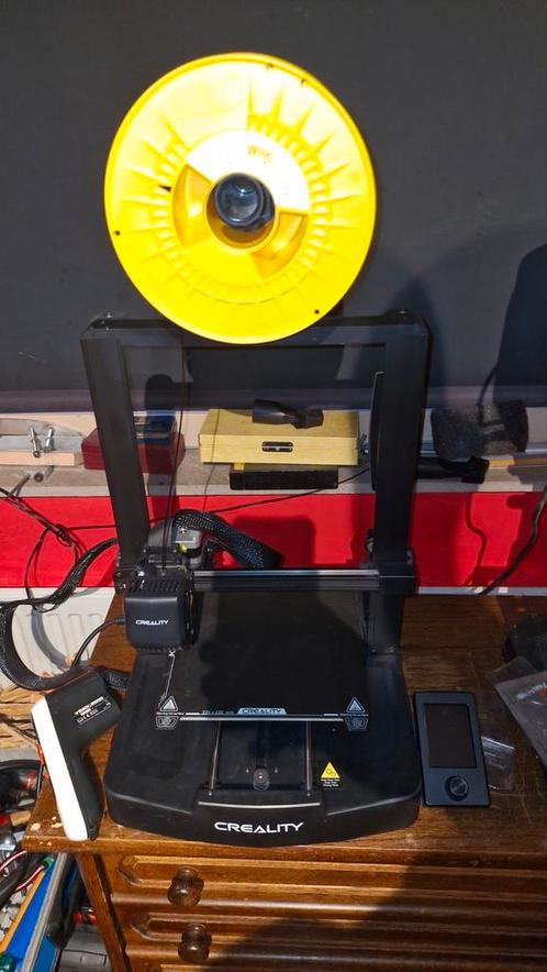 Z.g.a.n. creality ender v3 met filament, Computers en Software, 3D Printers, Zo goed als nieuw, Ophalen of Verzenden