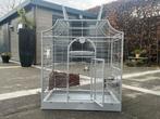 Stalen Vogelkooi, Ophalen, Gebruikt, Metaal, Vogelkooi