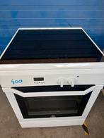 Indesit inductie fornuis schoon garantie bezorging, Warmhoudplaat, Zo goed als nieuw, Inductie, 85 tot 90 cm