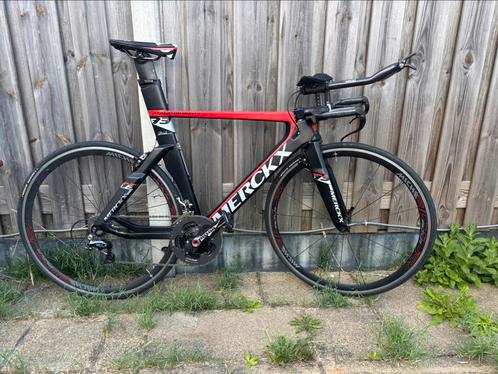 Mercxk tijdritfiets, Fietsen en Brommers, Fietsen | Racefietsen, Zo goed als nieuw, Overige merken, Meer dan 20 versnellingen