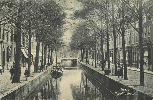 (300-451-041) Delft Hypolitusbuurt, Verzamelen, Ansichtkaarten | Nederland, Zuid-Holland, Verzenden