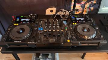 Pioneer DJ-Set: 2x CDJ-900 + DJM-800 – Perfect Werkend! beschikbaar voor biedingen