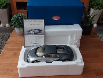 Autoart 70902 1/18 Bugatti EB 16.4 veyron Grey Grey  beschikbaar voor biedingen