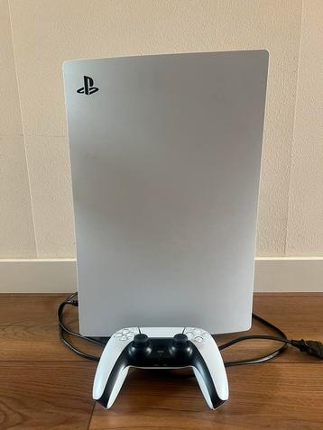 Sony PlayStation 5 Digital Edition + 1 controller - zgan beschikbaar voor biedingen
