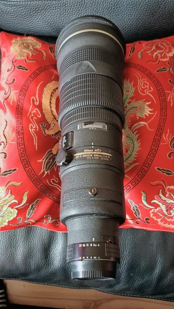 Nikon Nikkor 500mm f4 AFS ED IF 500/4 Als NIEUW Like New, Audio, Tv en Foto, Fotografie | Lenzen en Objectieven, Zo goed als nieuw