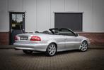 Volvo C70 Convertible 2.3 T5 Aut. Leder, Climate- & Cruise C, Auto's, Origineel Nederlands, Te koop, Zilver of Grijs, Benzine