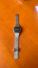 Vintage heren horloge Casio A163W (593) bandje 5-515DV, Sieraden, Tassen en Uiterlijk, Horloges | Heren, Ophalen, Gebruikt, Polshorloge