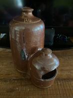 Dieren water en voer gres bakken oud !!!, Antiek en Kunst, Antiek | Keramiek en Aardewerk, Ophalen of Verzenden