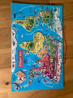 Janod wereldpuzzel, Ophalen of Verzenden, Zo goed als nieuw