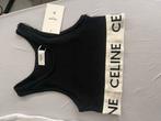 Celine Top Zwart Maat S, Verzenden, Zwart, Nieuw, Maat 36 (S)