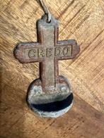 Antiek wijwaterbakje , brons, Ophalen of Verzenden, Zo goed als nieuw